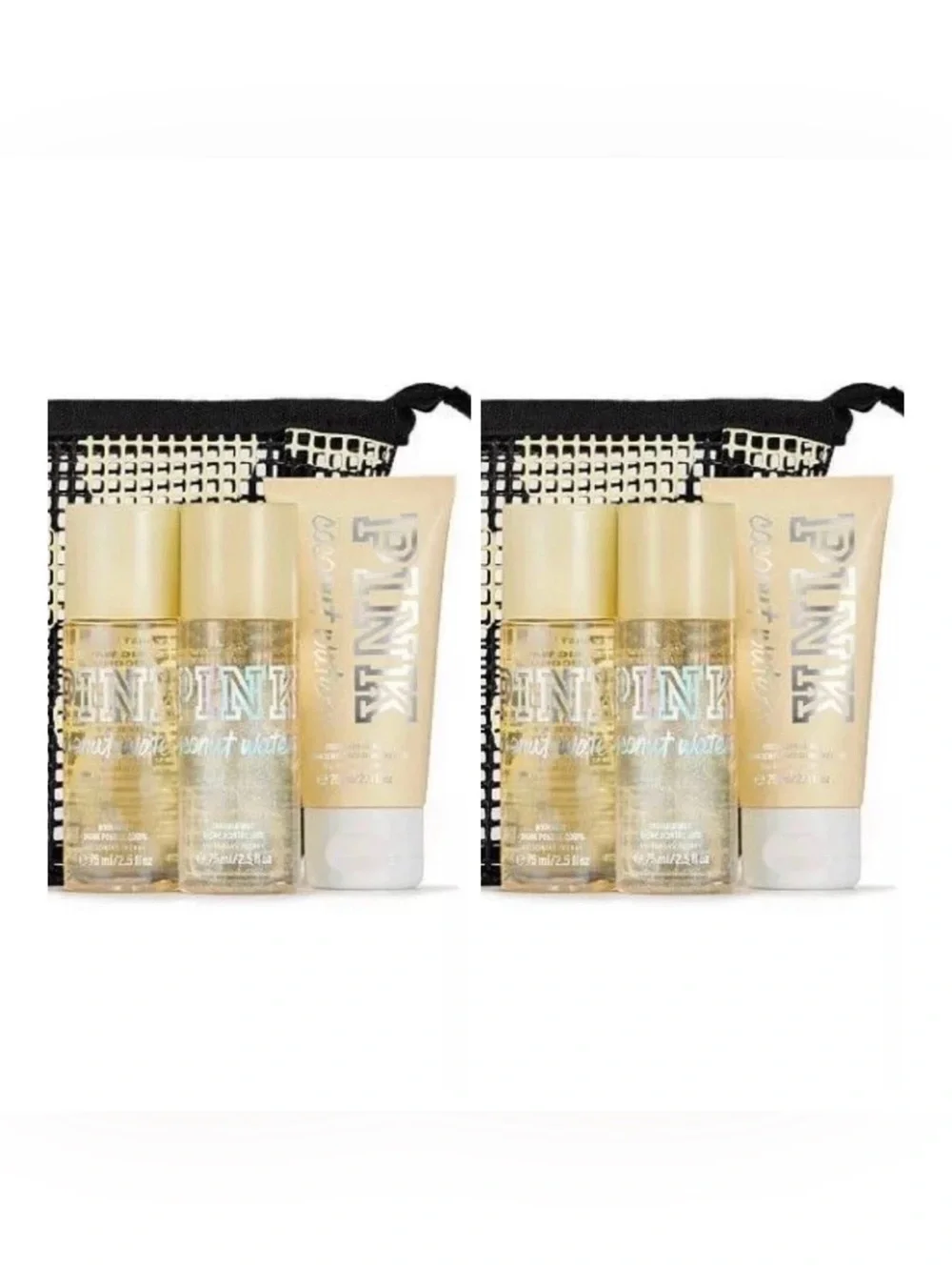 Victoria’s Secret PINK Coconut Waters Gift Set ( Lot of 2 )